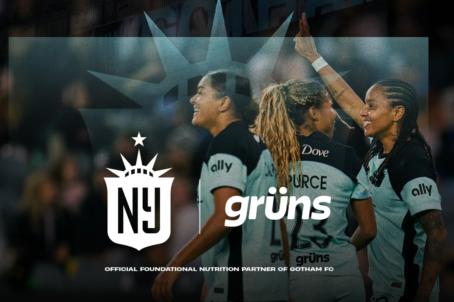 Gotham FC launches partnership with Grüns