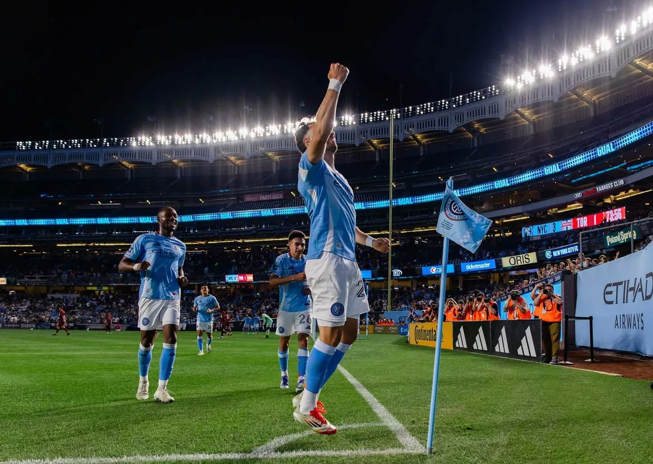 New York City FC rebound at home, dispatch Toronto FC