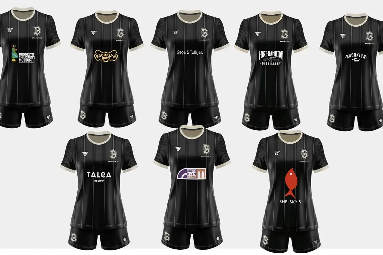 Brooklyn FC partners with local businesses for kit sponsorships