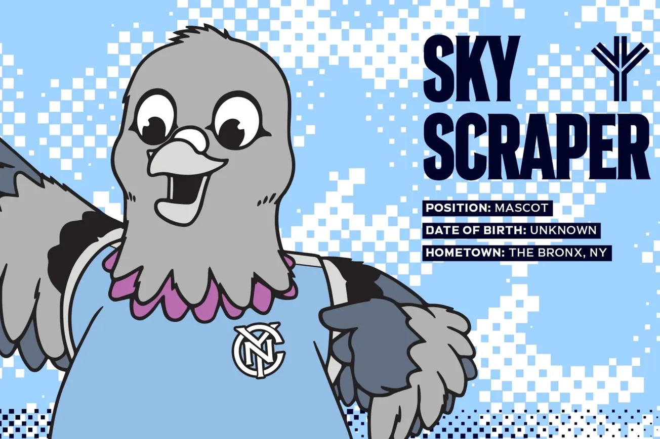 New York City FC Announce Pigeon Mascot: Meet Sky