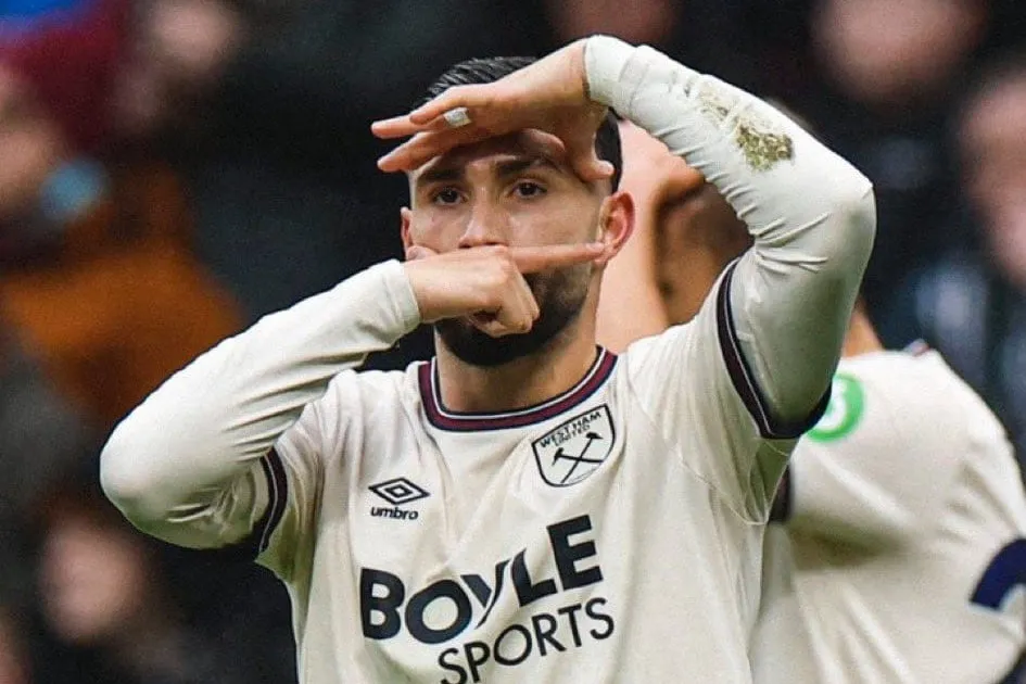 Taty Castellanos scores first Premier League goal for West Ham