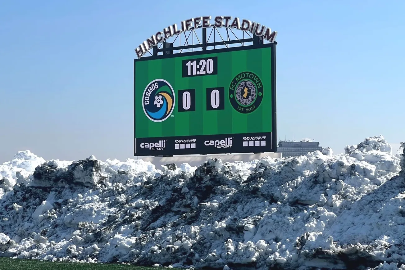 Cosmos beat FC Motown in friendly, first game in front of fans