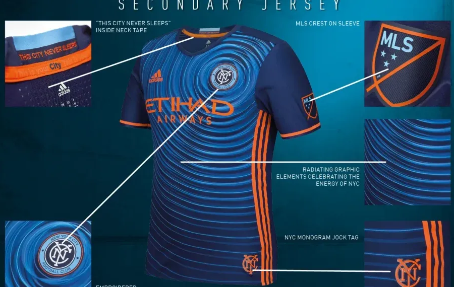 #UNIWATCH: NYCFC’s Secondary Kit Officially Revealed