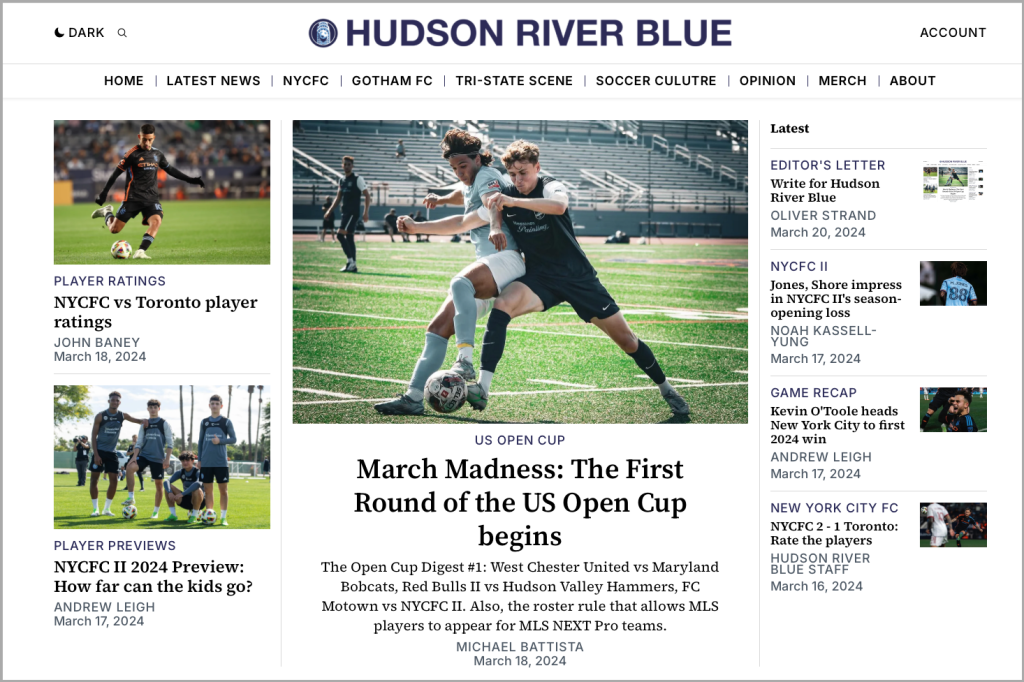 Write for Hudson River Blue