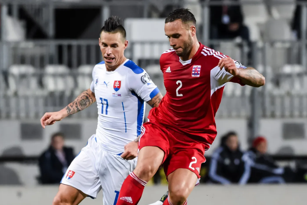 Maxime Chanot is feuding with Luxembourg’s coach