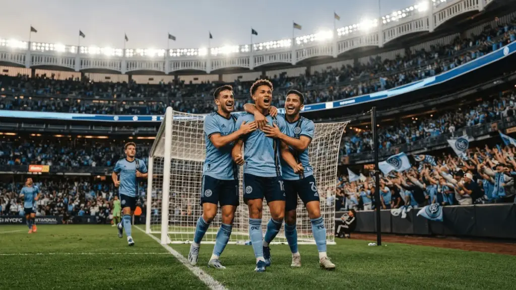 Fernández Mercau, Perea & Jones Power NYCFC Past Chicago Fire 3-1