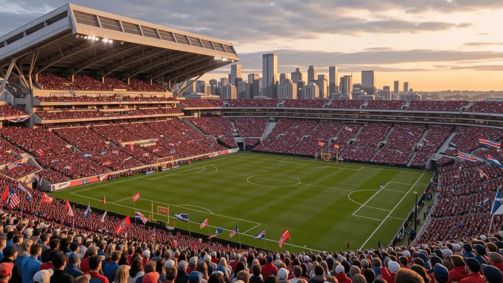 USMNT Hosts Belgium at Lumen Field in 2026 World Cup Round of 16